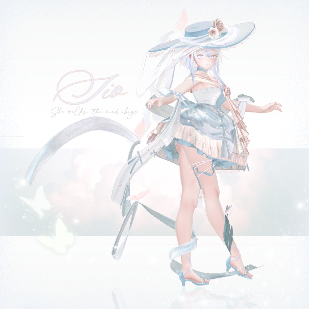 【VRC】衣装 🦋「VernalPirouette」🦋【11アバター対応】