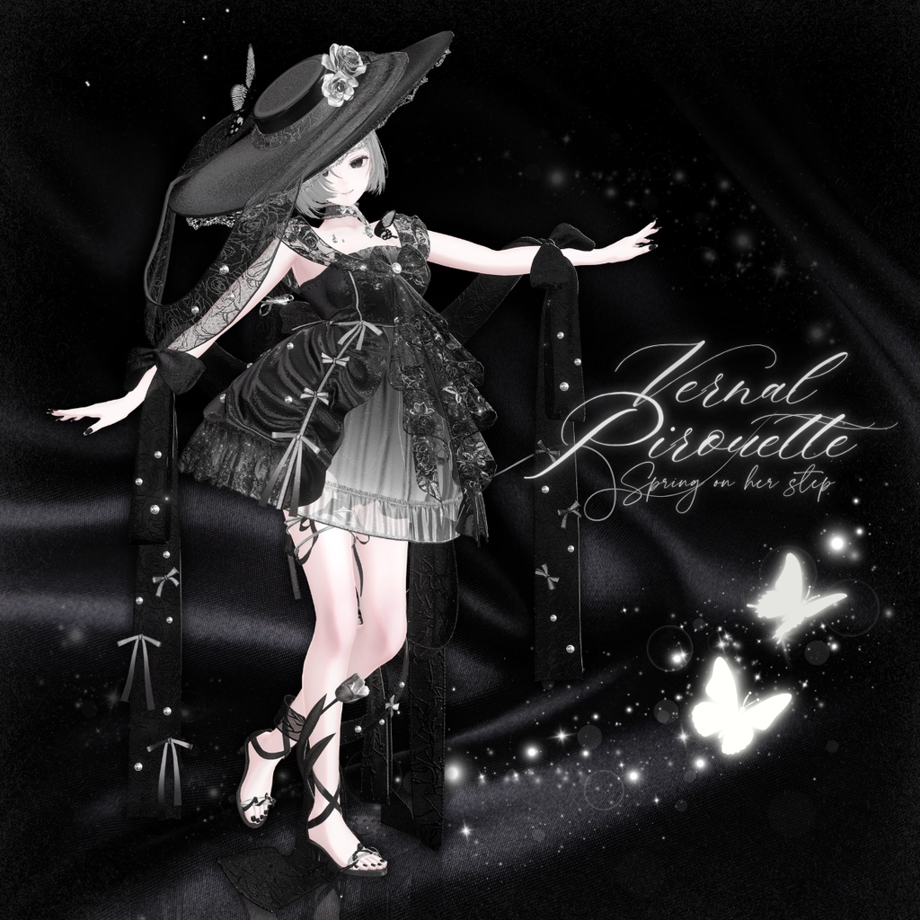【VRC】衣装 🦋「VernalPirouette」🦋【11アバター対応】