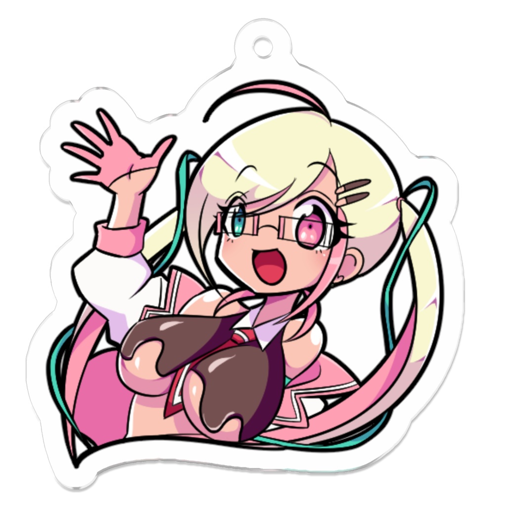 [アクリルキーホルダー] mi-naちゃんアクキー