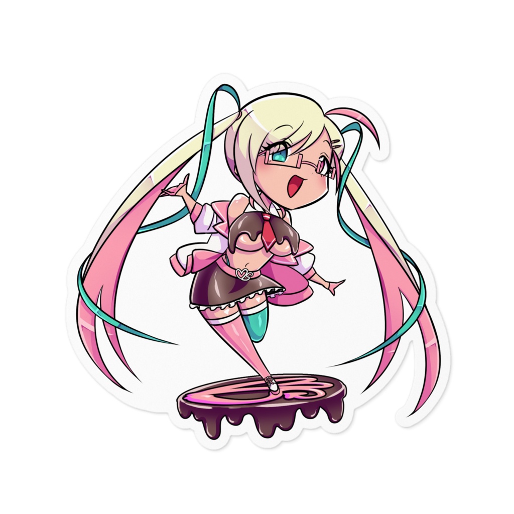 [ステッカー]mi-naちゃんステッカー