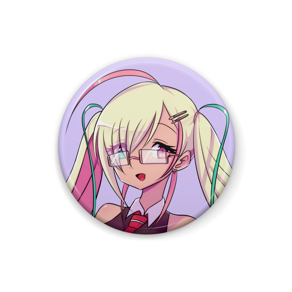 [缶バッチ] mi-naちゃん缶バッチ