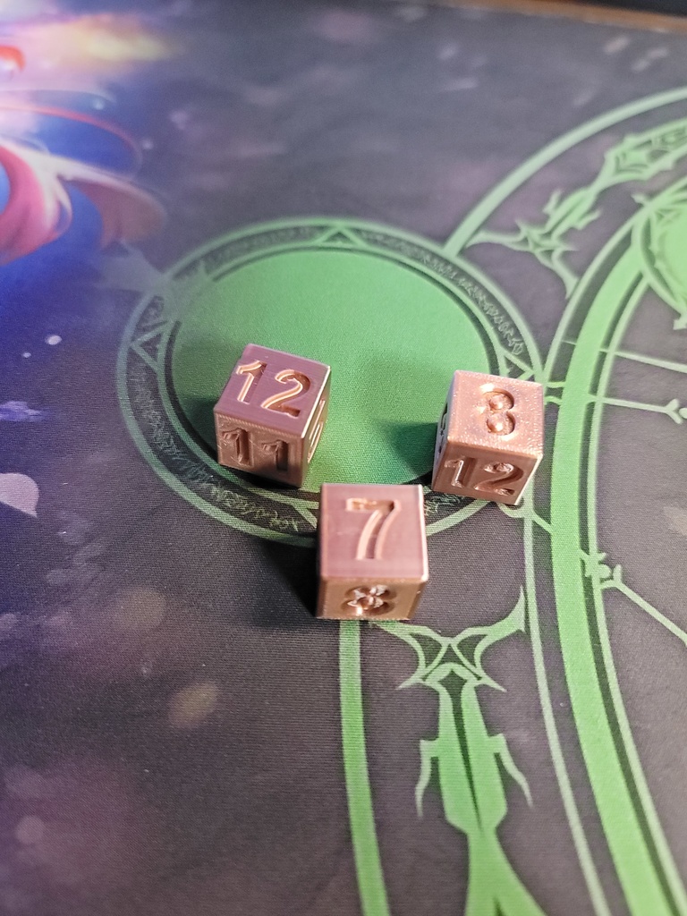 ７～１２ダイス　16mm　銅色