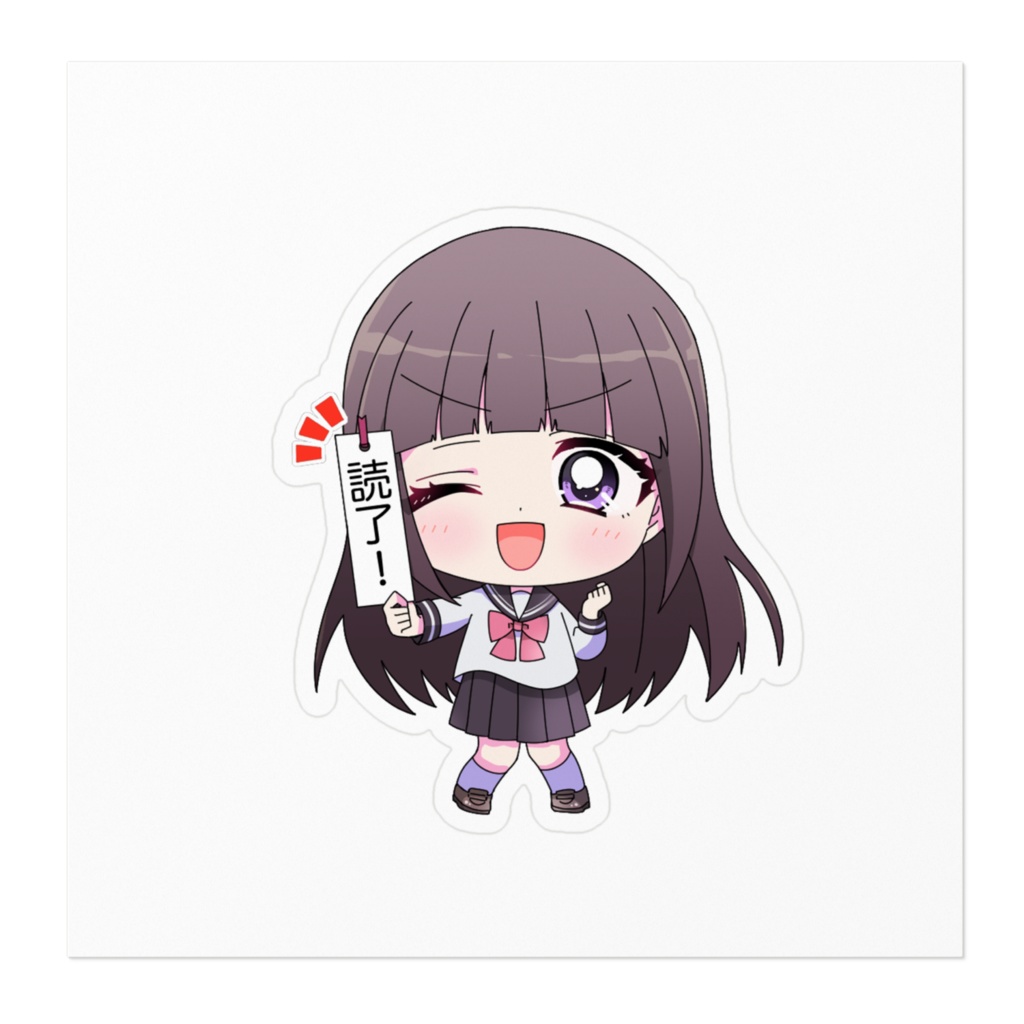 古書屋敷こるのステッカー C