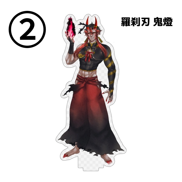 【受注生産】鬼燈珈琲キャラアクリルスタンド8種