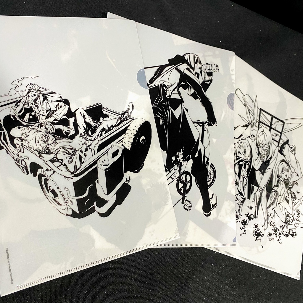 三輪士郎個展「Lots of Handz」クリアファイルセット