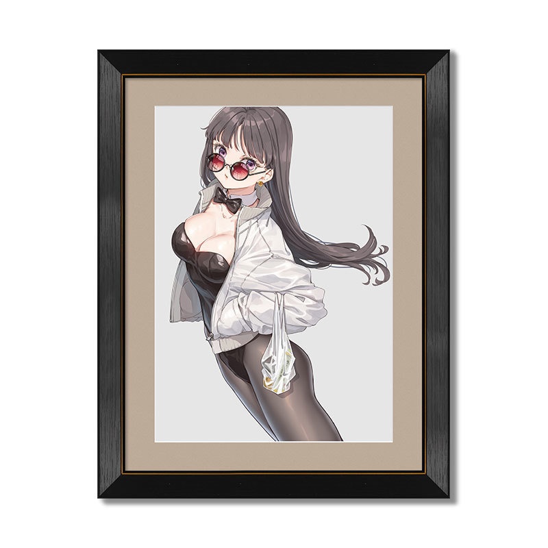 複製原画(A3)方向錯亂『バニーガールの休憩時間』