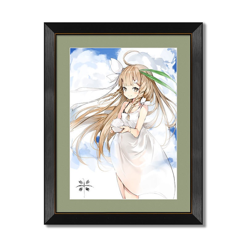 複製原画(A3)silver銀『米ちゃん』