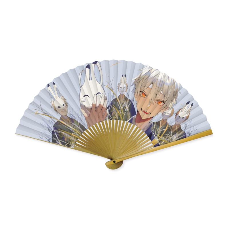 さくしゃ２ 京扇子(スタンド付き) SENSU (Folding fan) In Kyoto by Sakusya 2