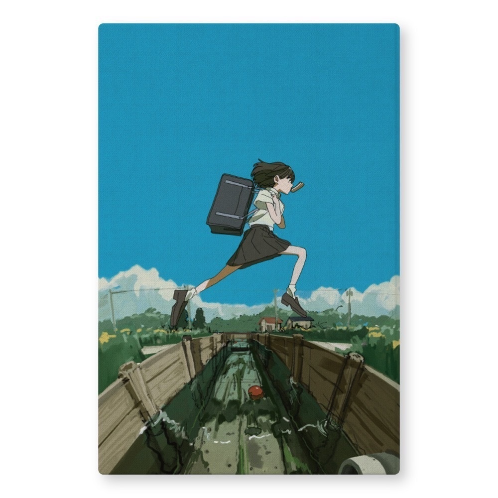 キャンバスアートA『遅刻』