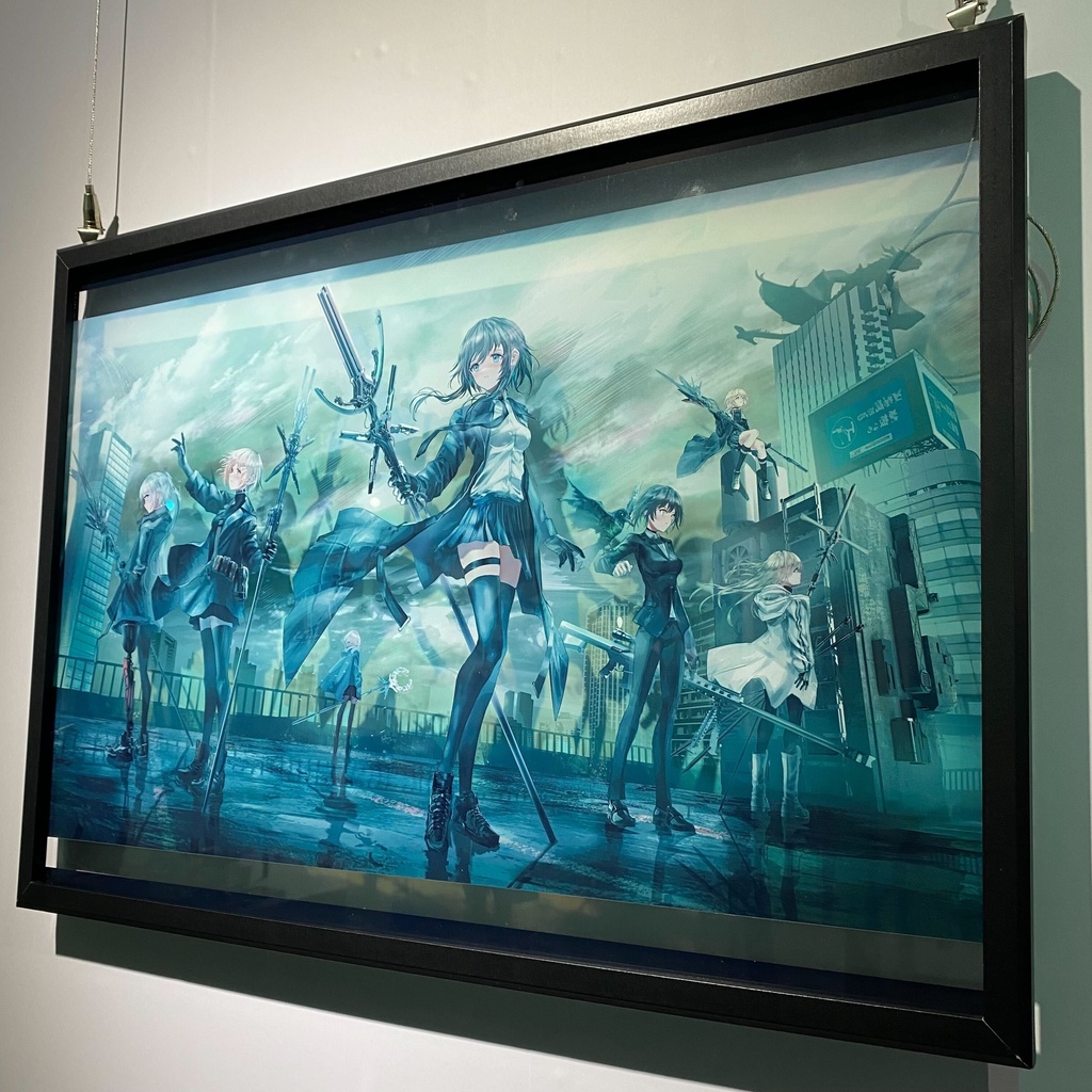 【サイン入り保証書付き】アクリルアート『ReSURGUM』