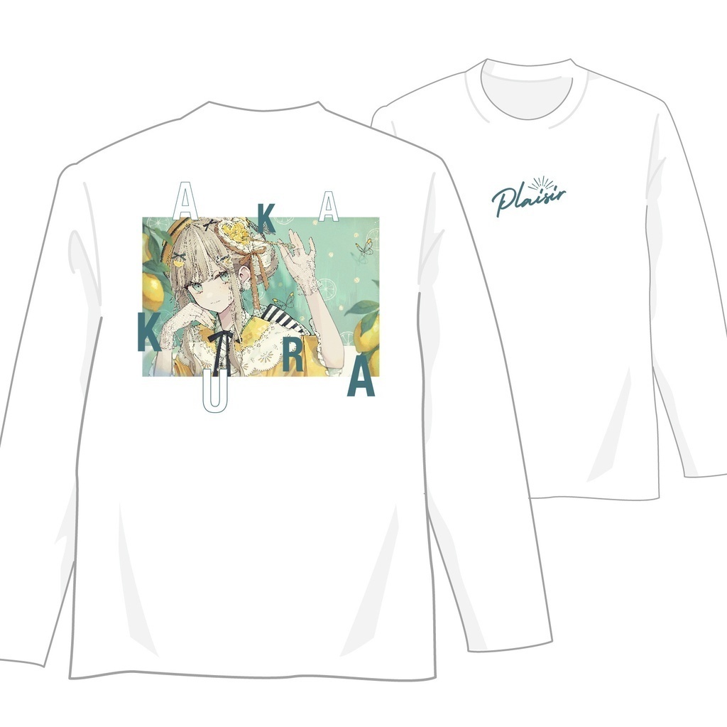 【受注販売】ロングTシャツ『Plaisir』