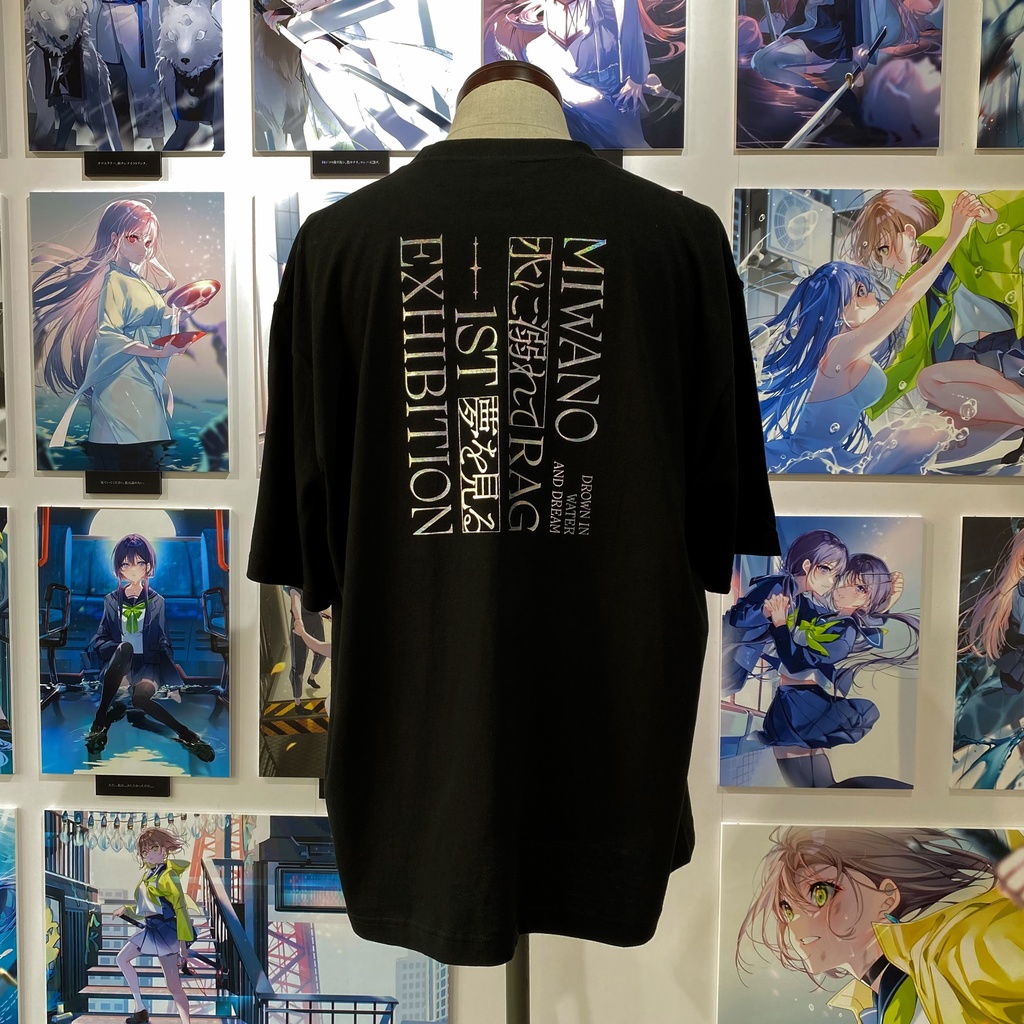ホログラムロゴ Tシャツ『水に溺れて夢を見る』
