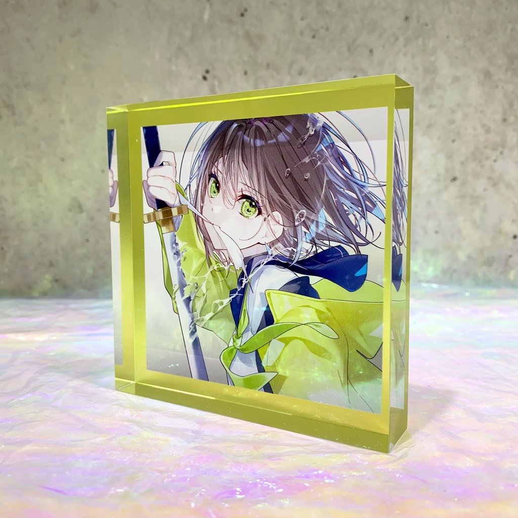 アクリルブロックA『運命の少女』