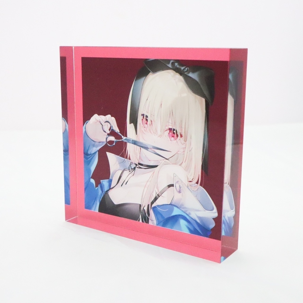 【受注販売】  アクリルブロックB『泣き虫アリス』