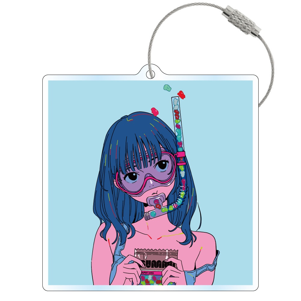 【受注販売】アクリルキーホルダーD『SNORKEL』