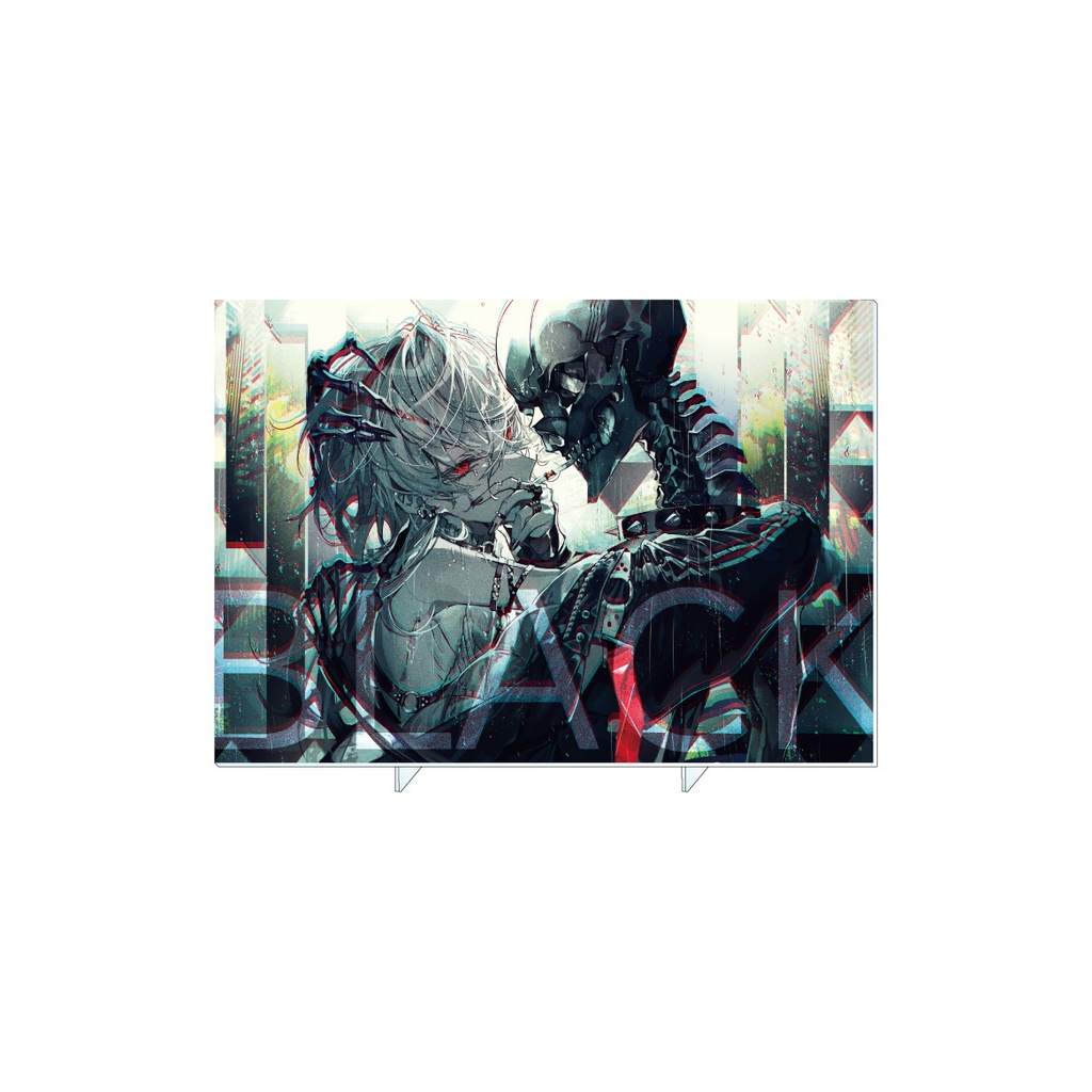 卓上アクリルアートA『Cigar Kiss』