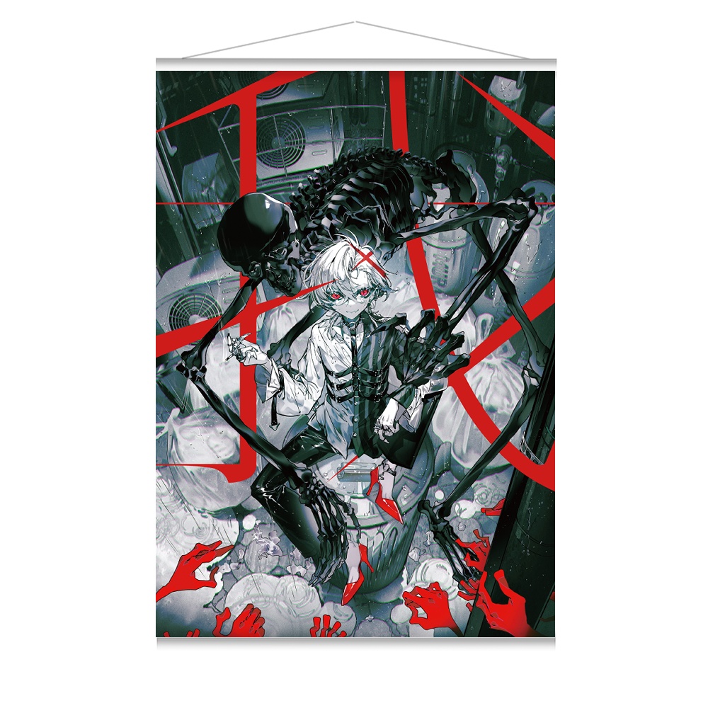 【1点限定】サイン入りビッグタペストリーB『我』