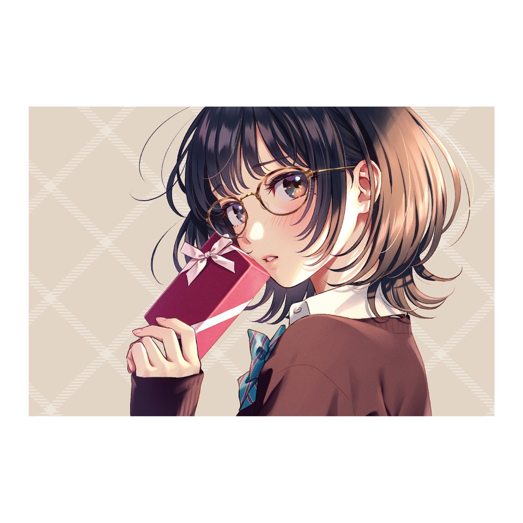 光沢加工キャンバス『・・・要ります？』