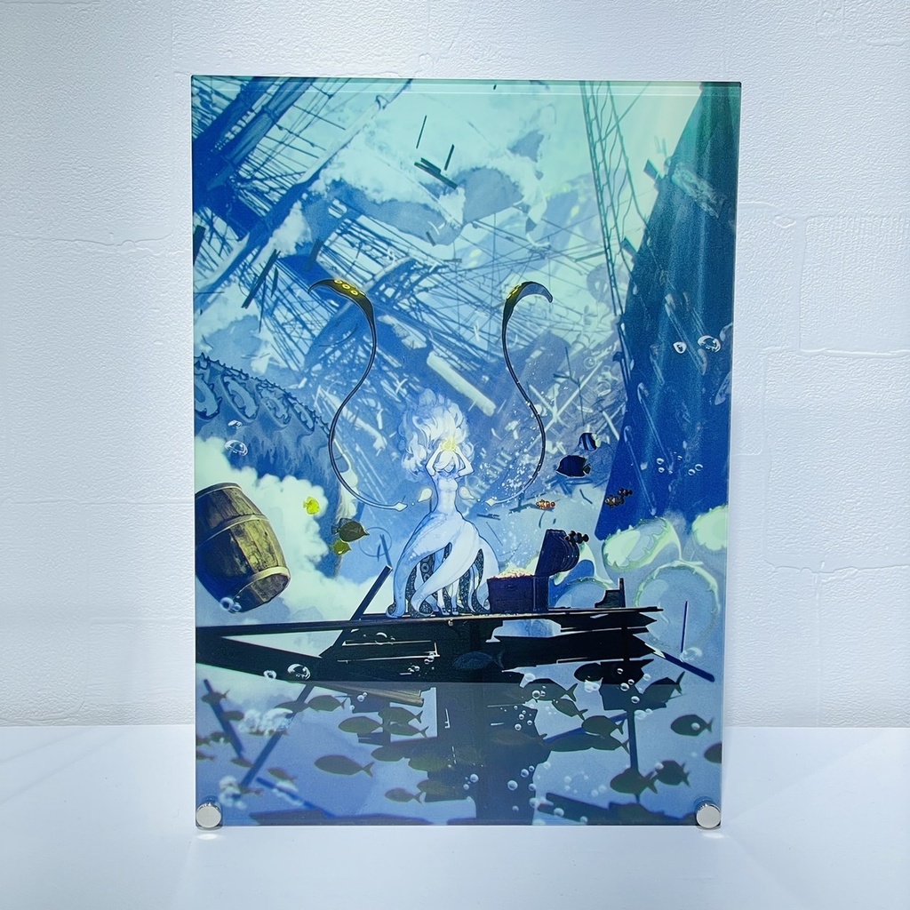 卓上アクリルアート(A4)『Lapse』