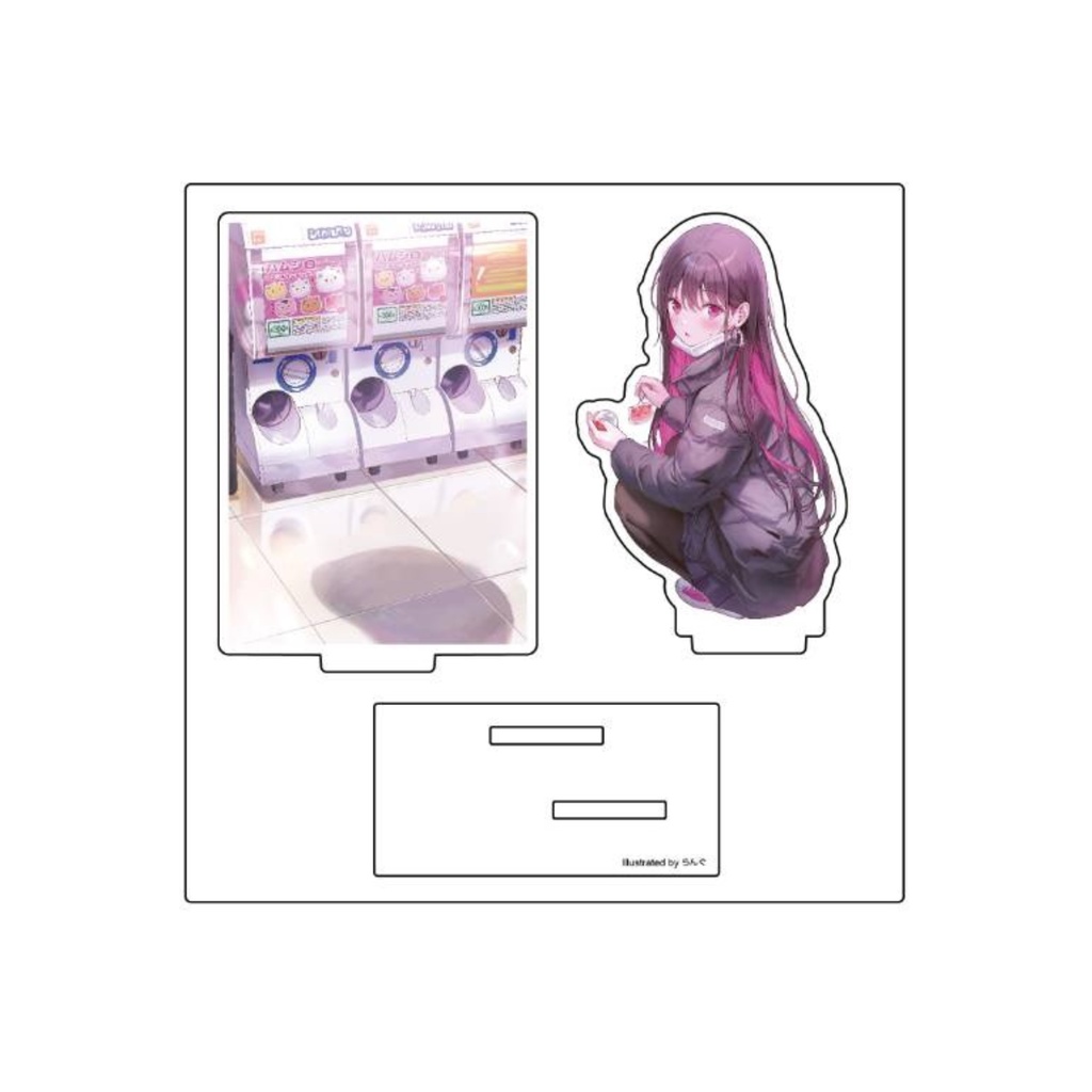 アクリルジオラマB『欲しかったものを一発で取ってくれたアイドルちゃん』