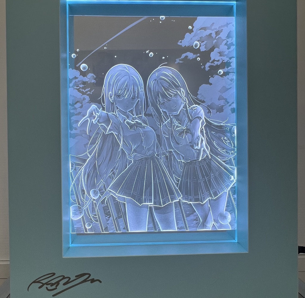 【展示現品】ガラスアート