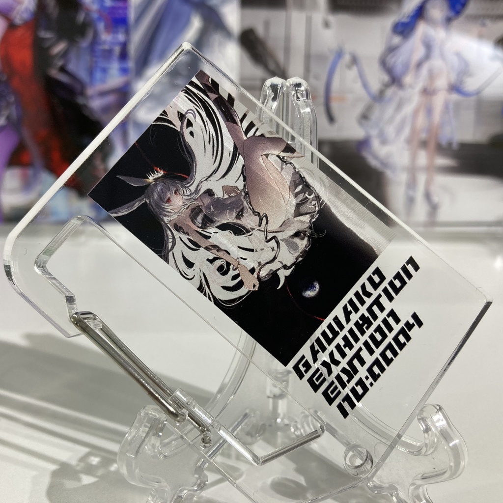 アクリルカラビナD『月兎』