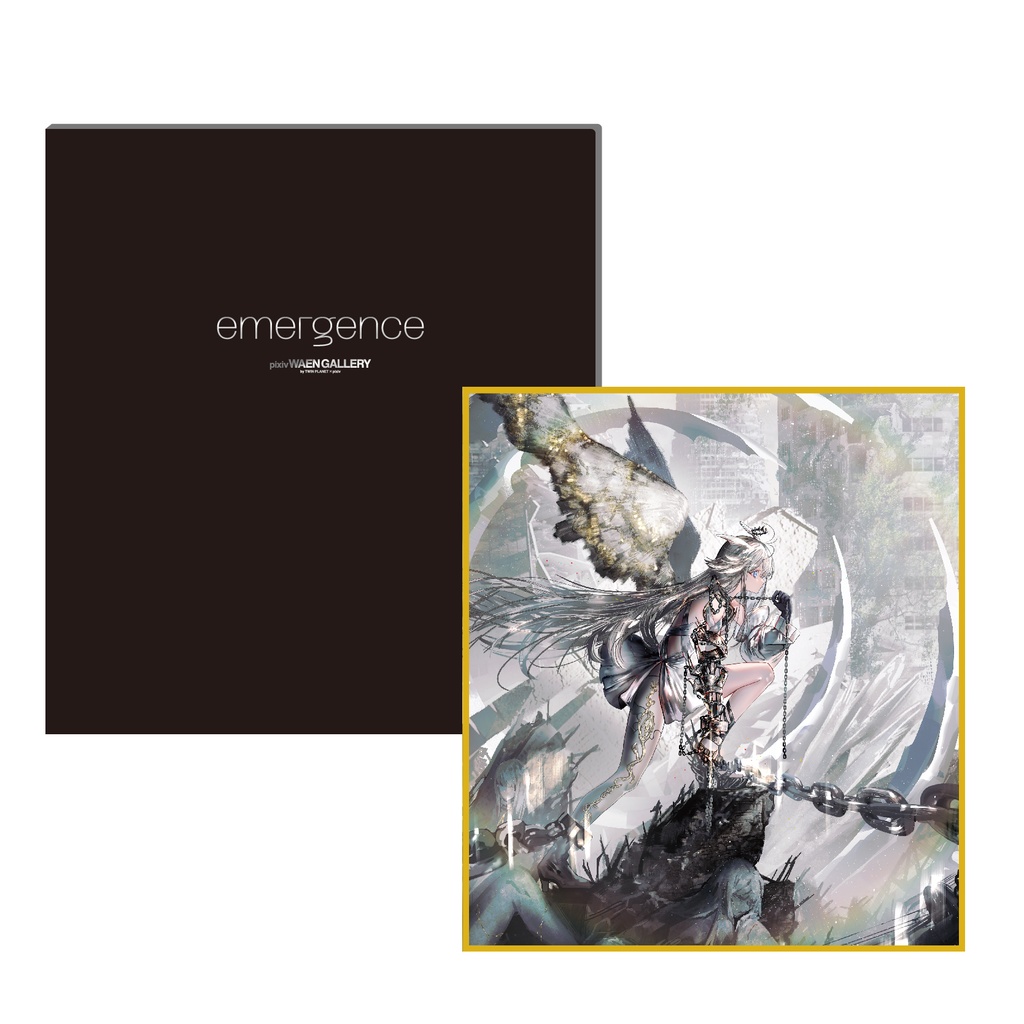 追加販売【数量限定_サイン会参加券つき】がわこ直筆サイン入り色紙