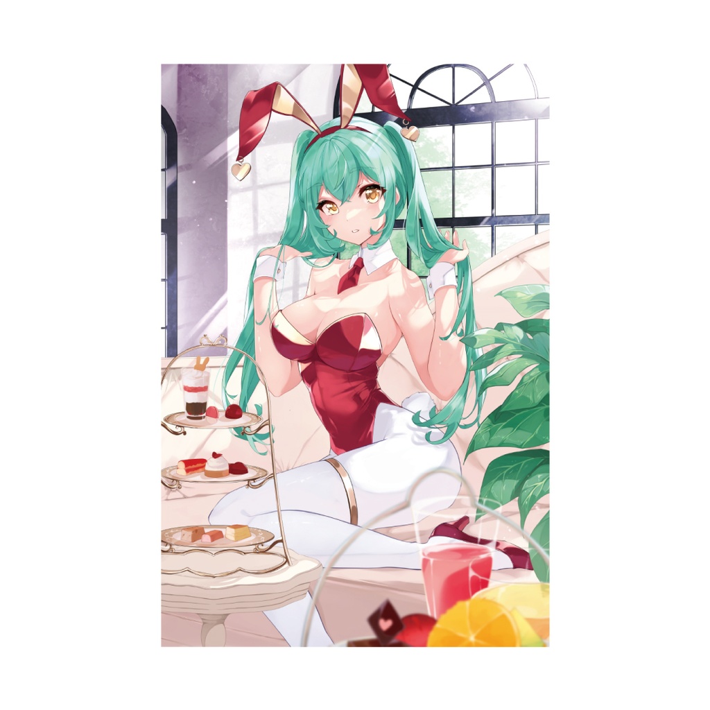 キャンバスアート4『【にじいろバニー】risumi』