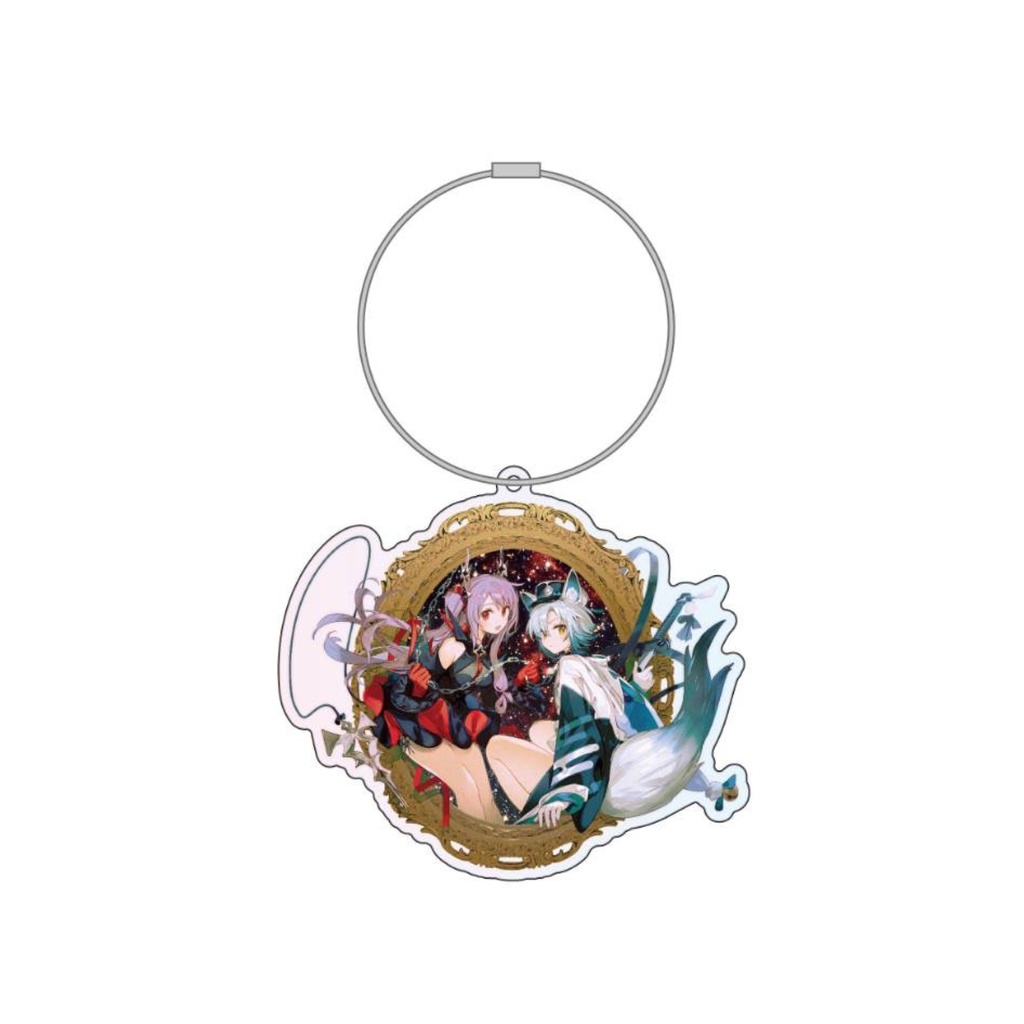 【受注商品】オーロラアクリルキーホルダー