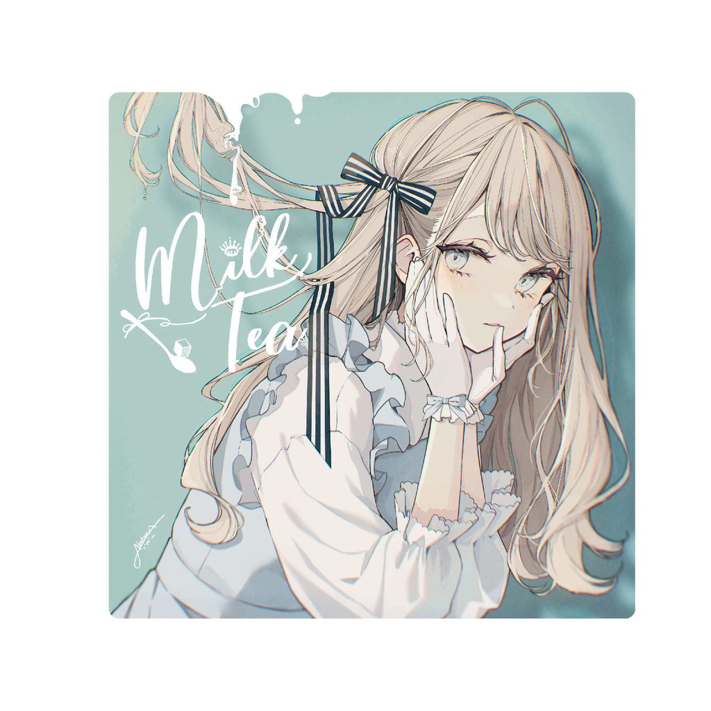 【受注商品】ハンカチ『Milktea』