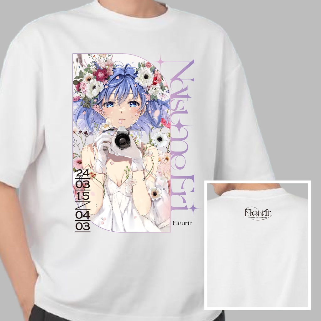 オーバーサイズTシャツ『Fleurir』