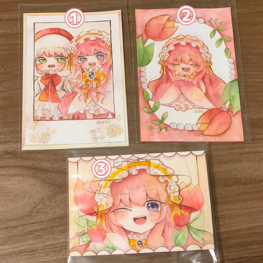 フレームレス原画