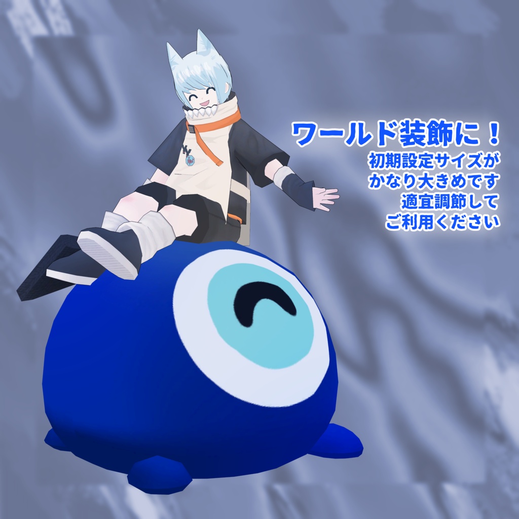 【9/22開催】黒髪青目集会ノベルティ/Nazabon-Chan