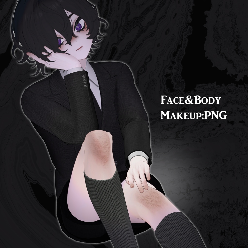 【5Avatars】Button Eye & Plushie Makeup Texture