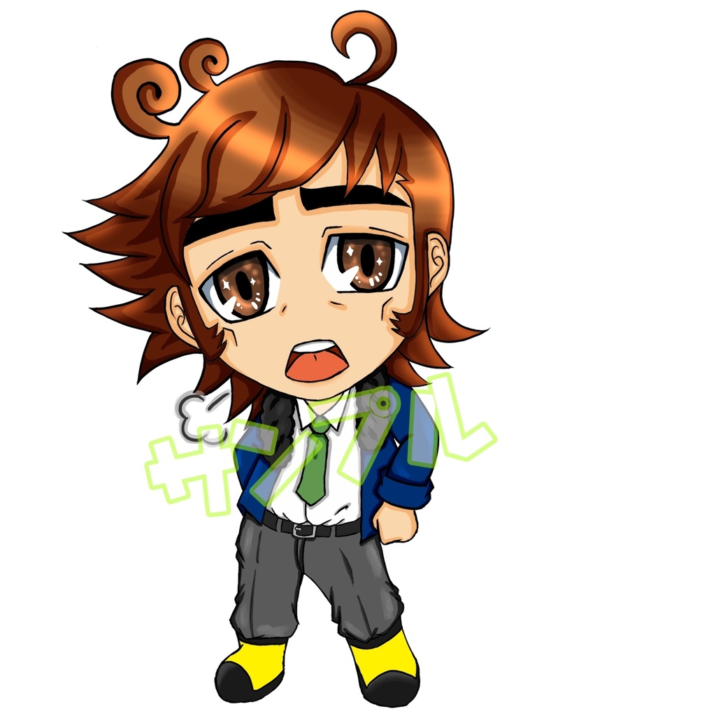 番長アクリルキーホルダー