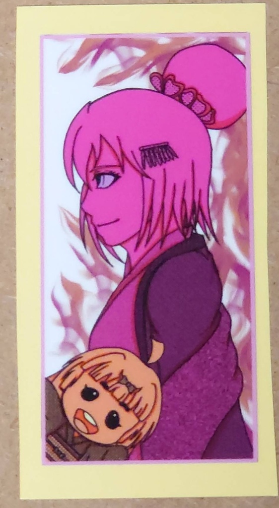 政宗3 愛姫&いろはステッカー(防水加工済)