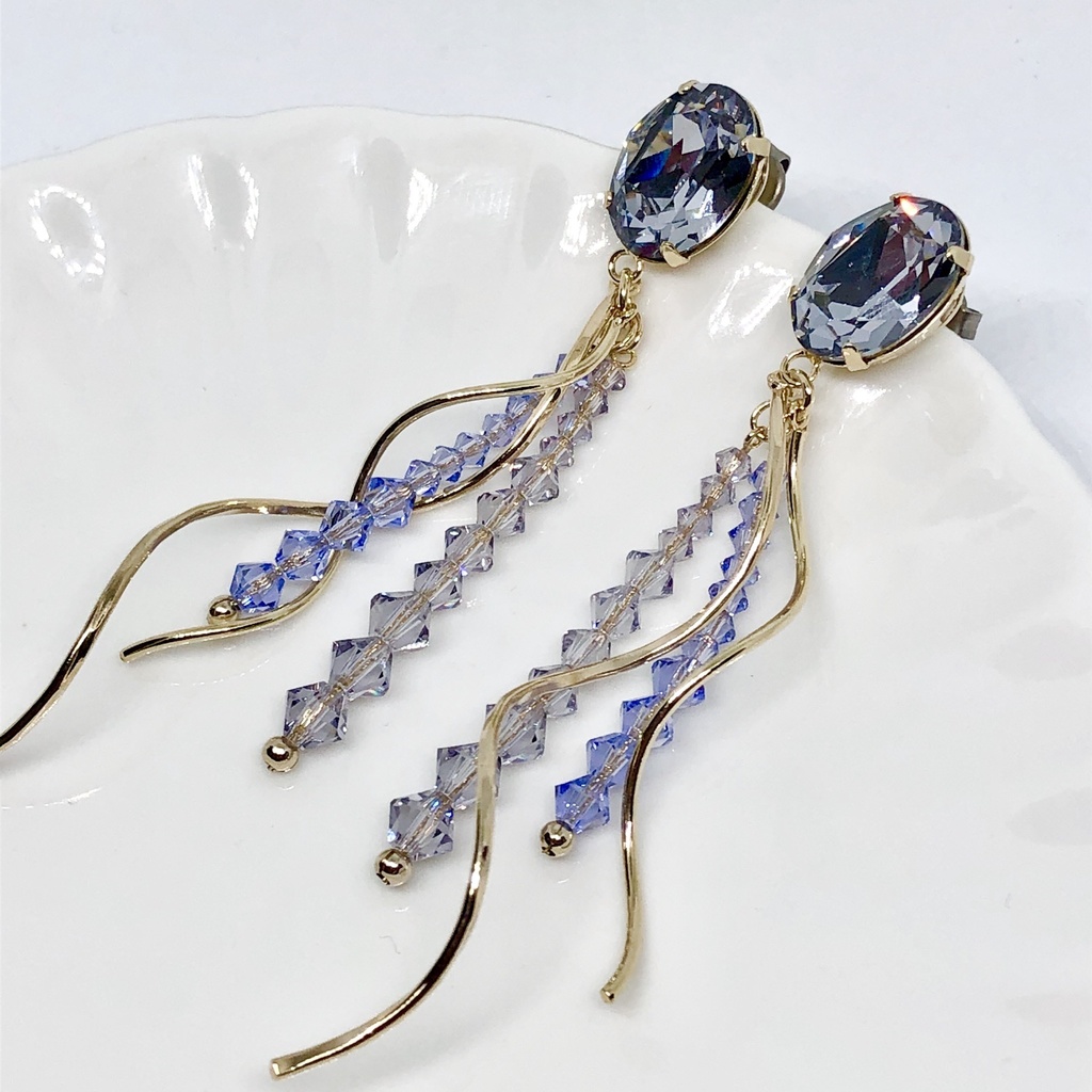 【ツイステ】オクタヴィネル寮 イメージ ピアス/イヤリング