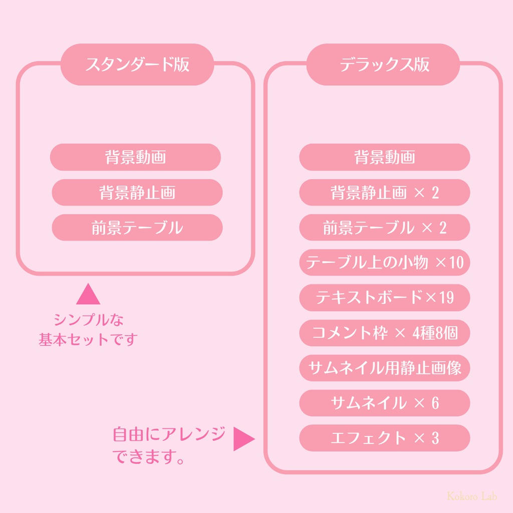 【動く背景】いちごスイーツのパティスリーVol.1 【キラキラスイーツ】 / Strawberry Sweets Background Set for VTuber & Streamers