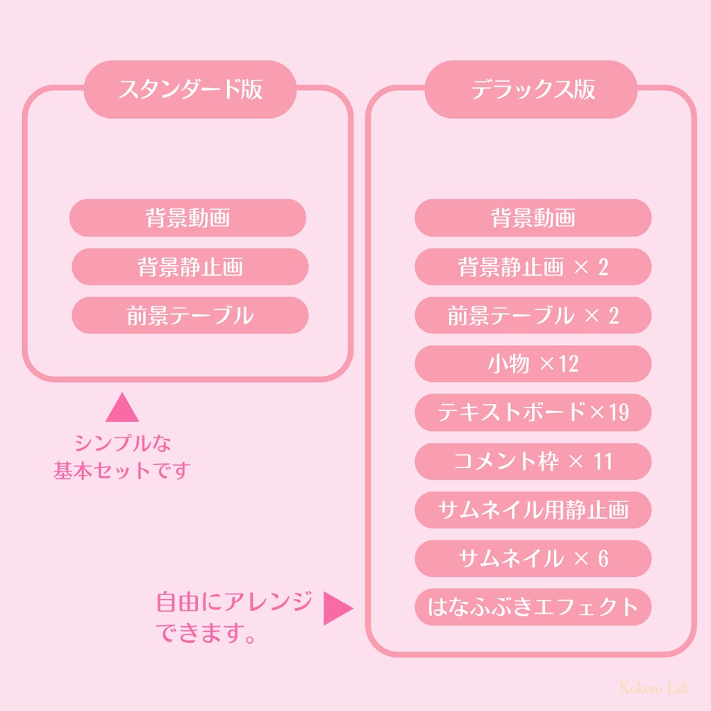 【動く背景】姫系ドレッサールーム【ピンクロココ】 / Princess Dressing Room Background Set for VTuber & Streamers