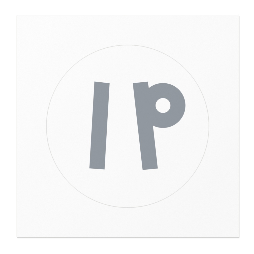 【2ANV-004】「パ」ステッカー