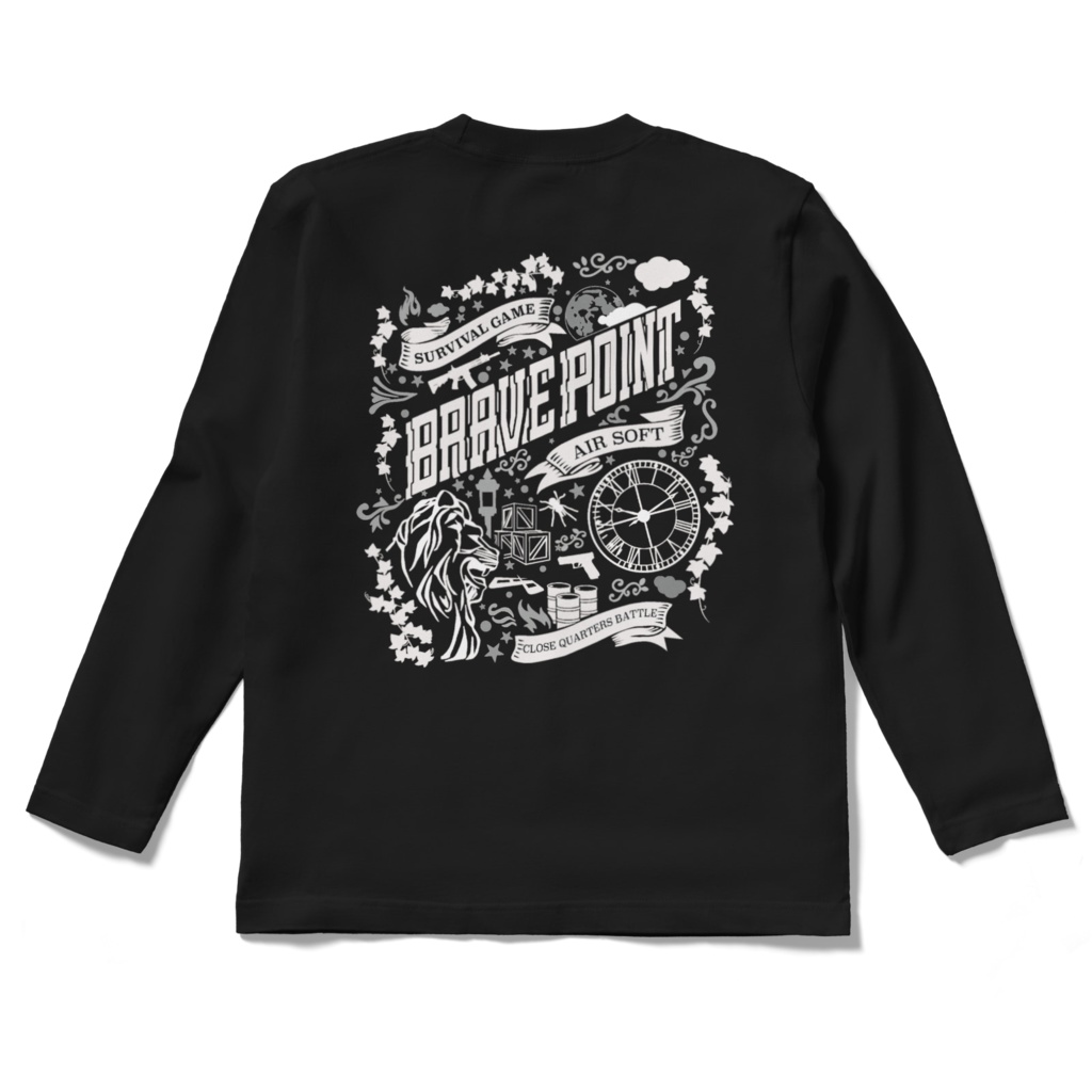 オリジナルロングTシャツ【BP-LT05】(表裏有り.ver)