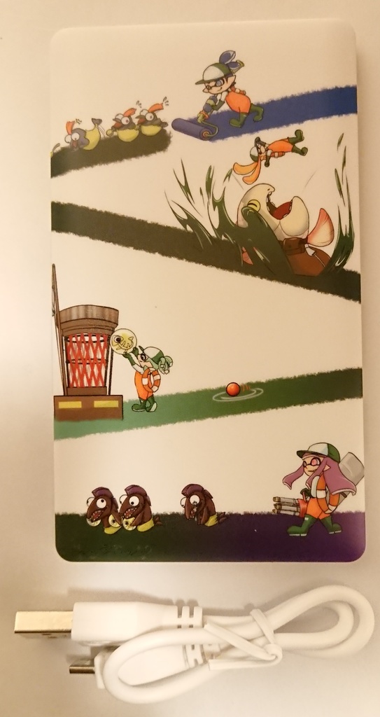 【SALE】サーモンラン☆モバイルバッテリー