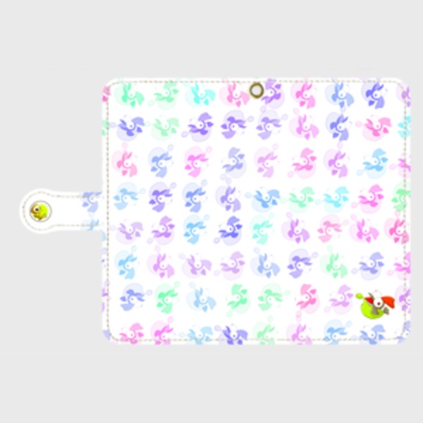 【SALE】コジャケだらけ手帳型Android Mケース