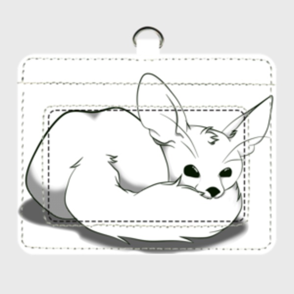 くるりんフェネックパスケース