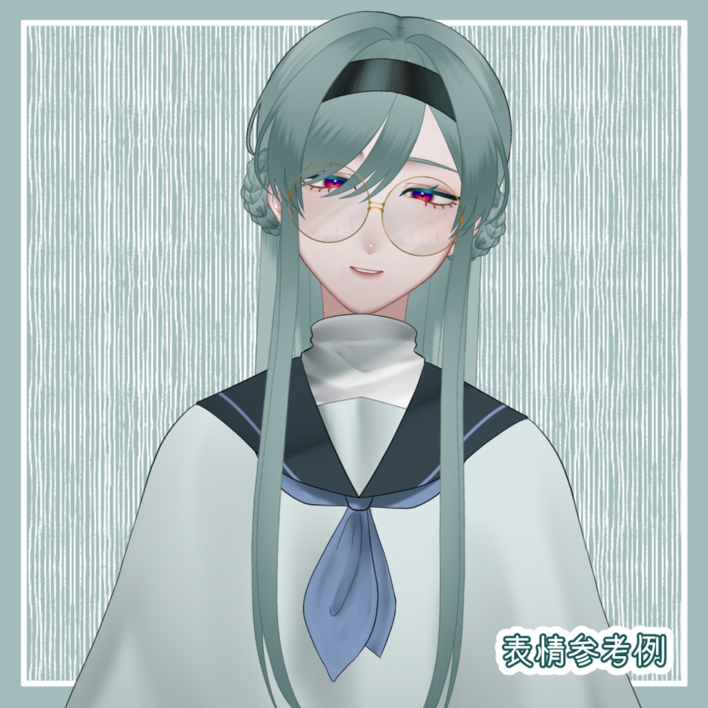 【Live2D】Vtuber女性モデル