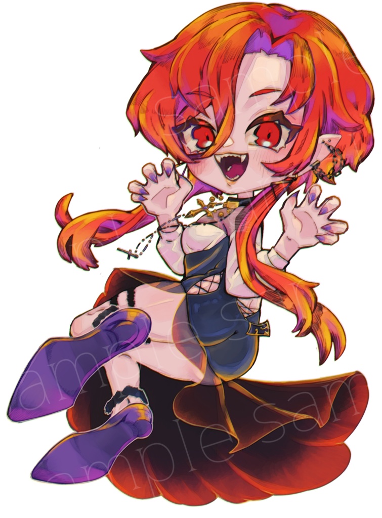 ハロウィン棗キーホルダーにっこり2022