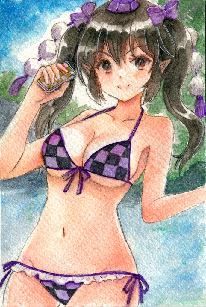 【東方、創作】オーダー色紙キャラ1名【納期は14日~20日】