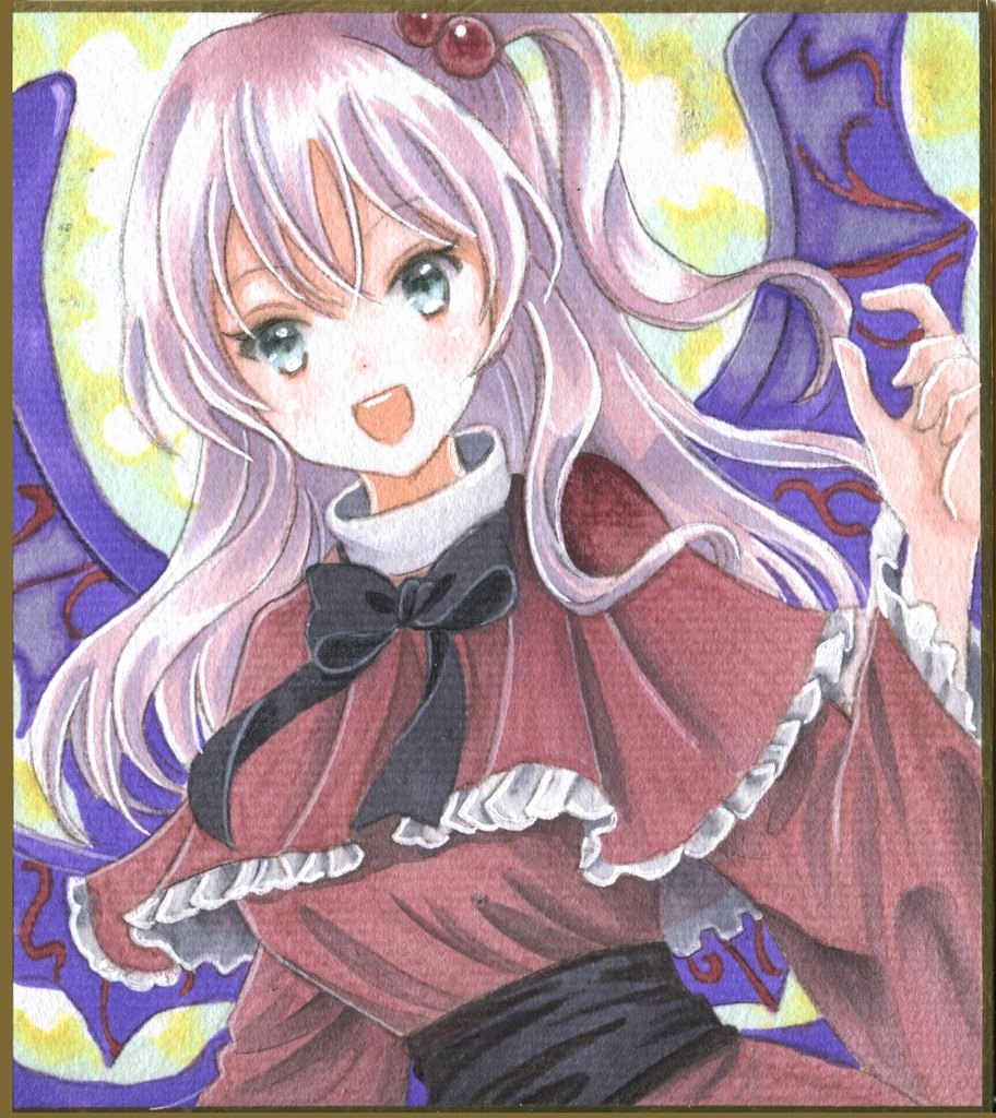 【東方、創作】オーダー色紙キャラ1名【納期は14日~20日】
