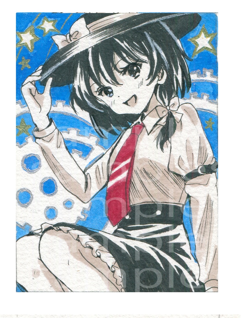 【東方】原画キーホルダー