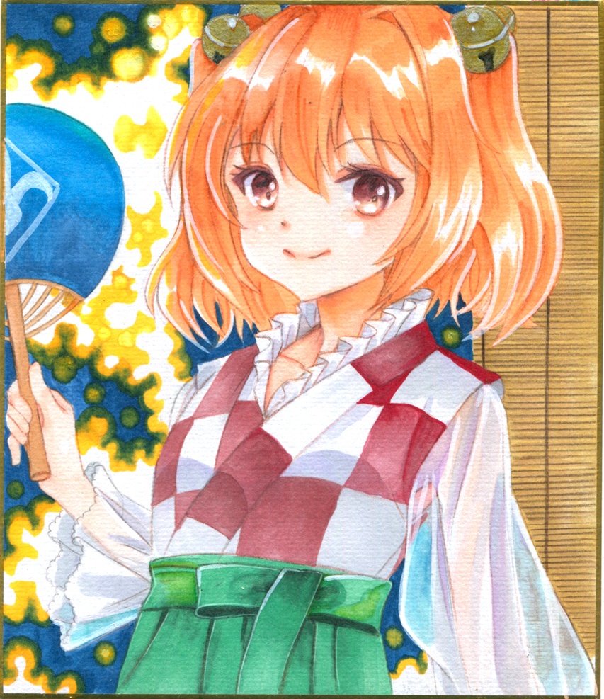 【東方】本居小鈴(夏服)カラー中色紙